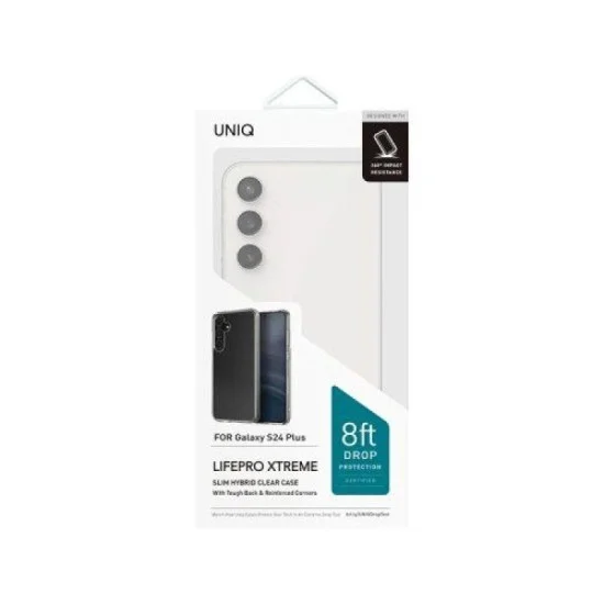 Cover Samsung S24 Plus Hybrid Lifepro Xtreme Uniq - Clear
